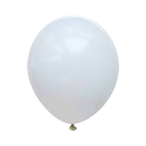 Neo LOONS 100 pcs 5"" Standard White Premium Latex Balloons Great for Kids  Adult Birthdays  Weddings  Receptions  Baby Showers  Water Fights  or Any Celebration